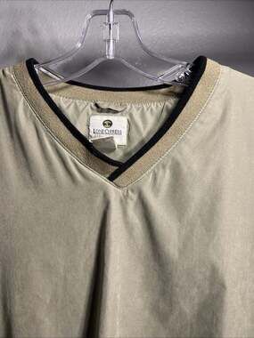 Pebble Beach Golf Jacket Mens Windbreaker Convertible Pullover XL